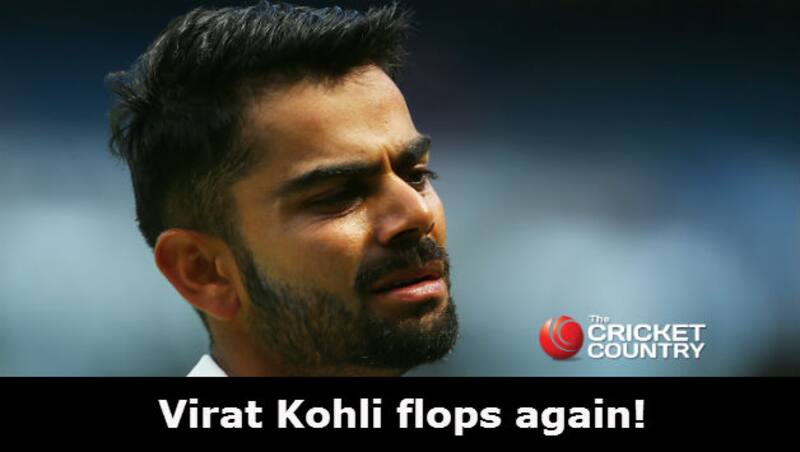 Virat Kohli was out for a score of just 16 &copy; Getty Images (File Photo)