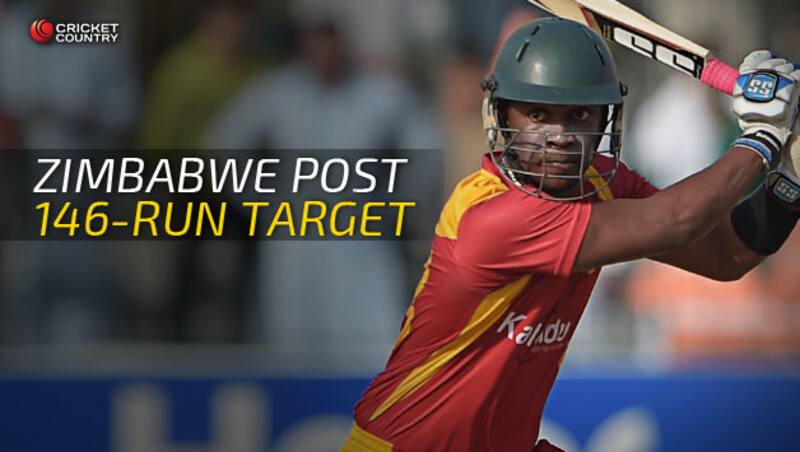 Chamu Chibhabha top-scored for Zimbabwe with a knock of 67 off 51 balls &Acirc;&copy; Getty Images (File Photo)