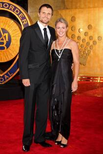 Dirk Nannes with his wife Erin