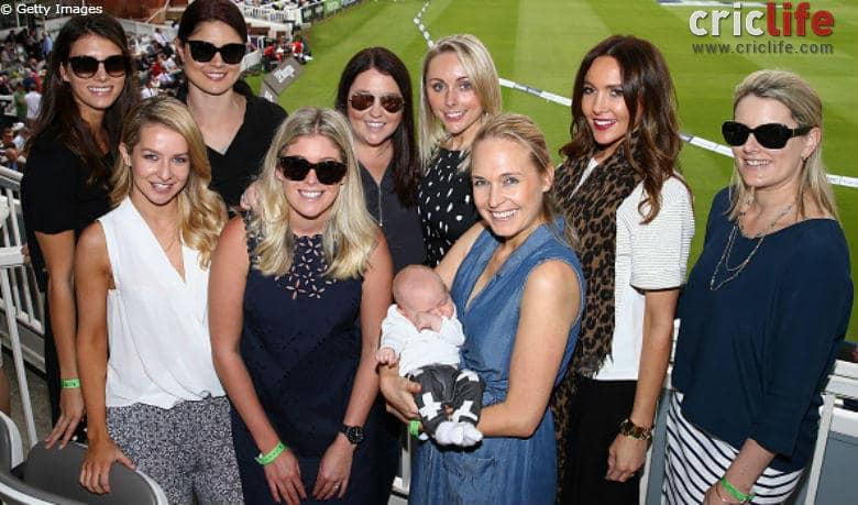 Women behind the Australian Ashes team