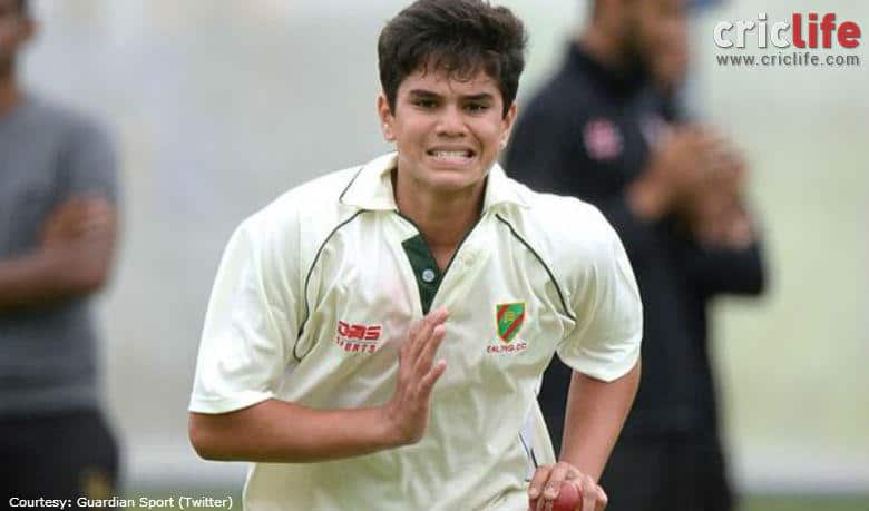 Sachin Tendulkar’s son Arjun bowls to England team ahead of Ashes Test at Lord’s