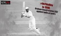 Graham Gooch’s magnum opus innings of 333 is 26 years old today