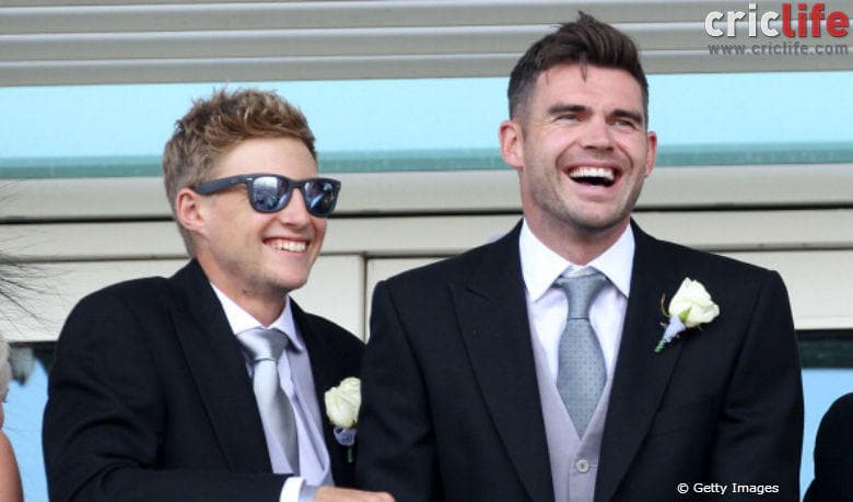 Joe Root’s hilarious birthday wish to James Anderson
