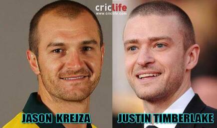 Jason Krejza and Justin Timberlake