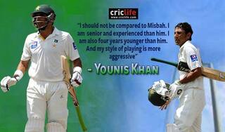 Younis Khan doesn’t like comparisons with Misbah-ul-Haq; eyes captaincy