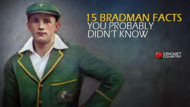 What do they know of The Don, who only Bradman know?