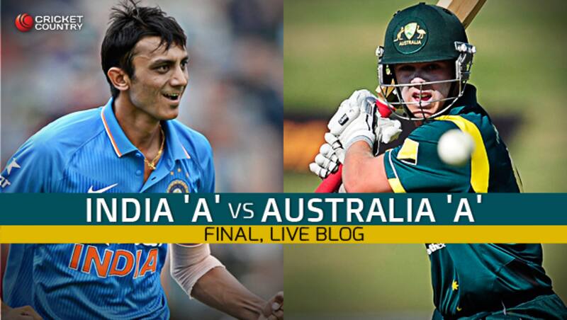 India will seek to win their first game in three attempts in the ti-series against Australia A &Acirc;&copy; Getty Images