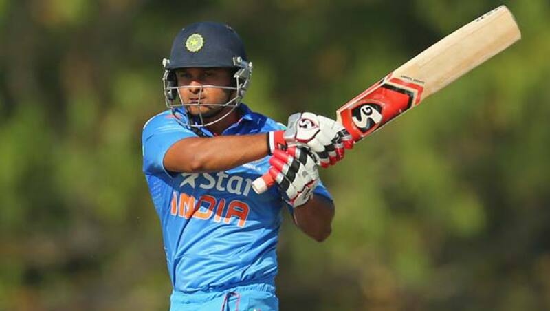 Kedar Jadhav looked solid in his half-century, but it was too little for India A &copy; Getty Images