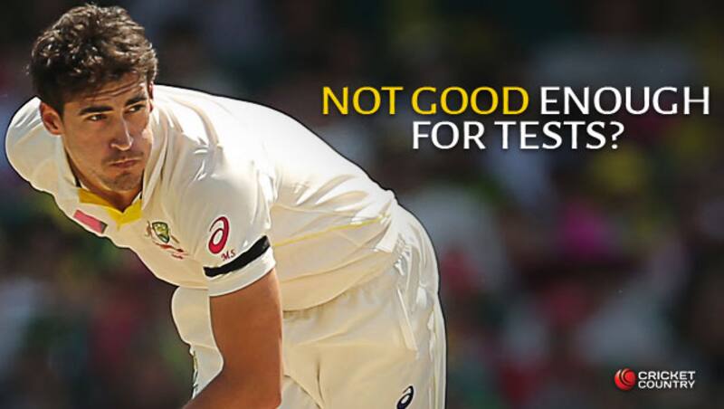 Mitchell Starc is not the kind of force in Tests as he is in ODIs © Getty Images