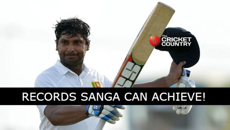 Kumar Sangakkara is one double hundred away from breaking Don Bradman's record for most double hundreds &Acirc;&copy; AFP