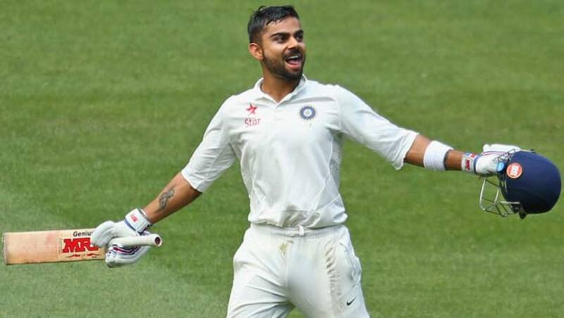 Rajkumar Sharma, Virat Kohli's (above) coach, said the India skipper believes in playing aggressive cricket &Acirc;&copy; Getty Images