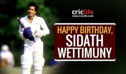Sidath Wettimuny: 10 interesting facts about the man who opened the batting in Sri Lanka’s first-ever Test