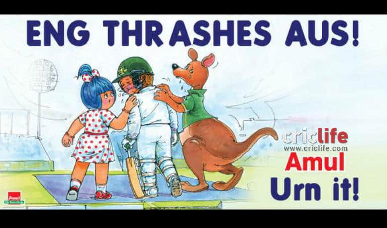 Amul takes a dig at Australia’s 2015 Ashes nightmare