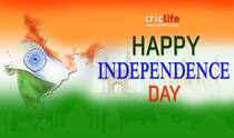 Cricketing fraternity joins all of India in wishing Happy Independence Day