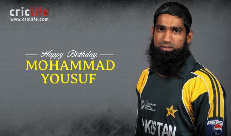 Mohammad Yousuf: 15 interesting facts about the great Pakistani batsman