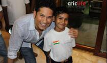 Sachin Tendulkar bats for charity on Independence Day