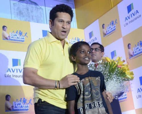 Sachin Tendulkar bats for underprivileged kids
