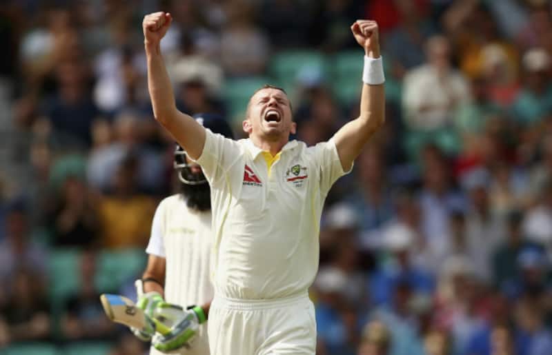 Peter Siddle finished England's second innings with four wickets &Acirc;&copy; Getty Images