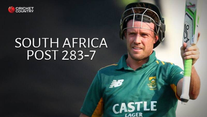 Ab de Villiers scored a quick-fire 64 during the innings &Acirc;&copy; Getty Images 