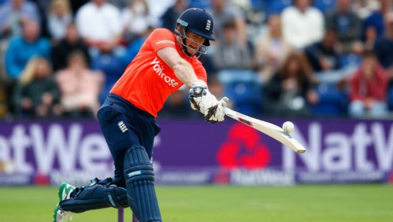 Eoin Morgan returned with a fine 74 in his side's five-run win over Australia in Cardiff on Monday &Acirc;&copy; Getty Images