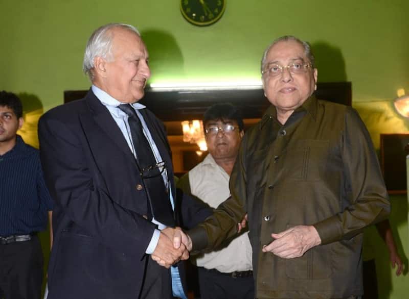 Shahryar Khan (Left) had a meeting with BCCI chief Jagmohan Dalmiya (Right) early this year &Acirc;&copy; IANS