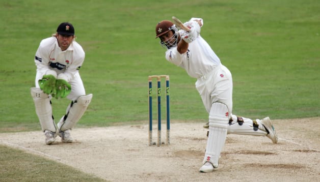 Mark Ramprakash en route to his second century of the match © Getty Images