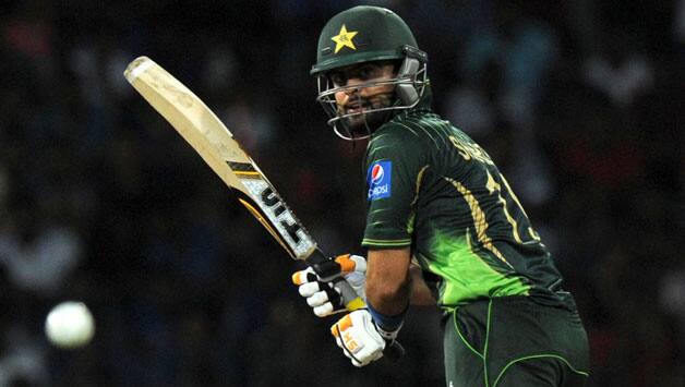 Ahmed Shehzad was dismissed for mere seven © AFP (File Photo)
