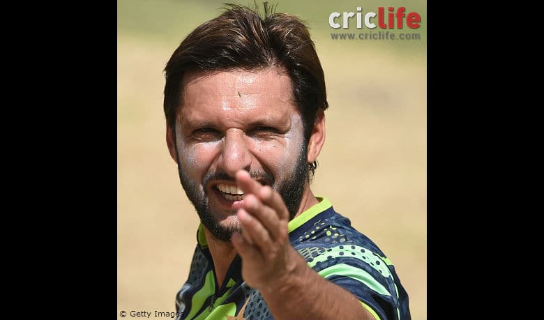 Shahid Afridi swallows the bitter pill hurled at him on Facebook with glee