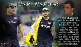Virat Kohli- Ravi Shastri partnership worries Sanjay Manjrekar