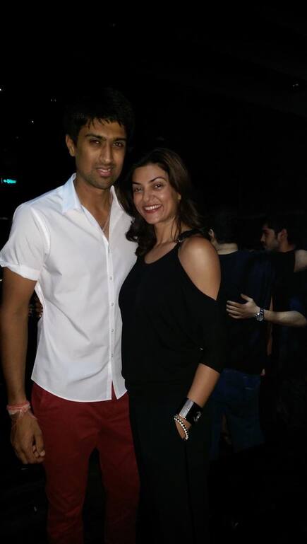 Rahul Sharma recollects his Mumbai Indians memories with Sushmita Sen