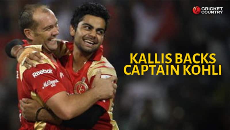 Jacques Kallis and Virat Kohli were teammates in RCB © Getty Images