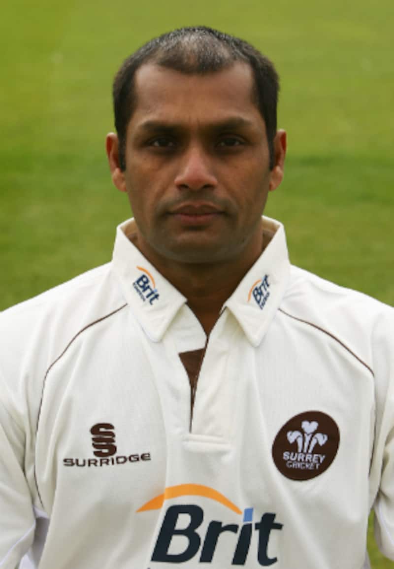 Despite being overshadowed by Mark Ramprakash, Murtaza Hussain&rsquo;s performance that day was special &copy; Getty Images