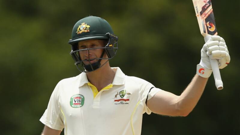 Adam Voges revealed that the pink balls used at Manuka Oval here on Friday night "got pretty chewed" &copy; Getty Images (File Photo)