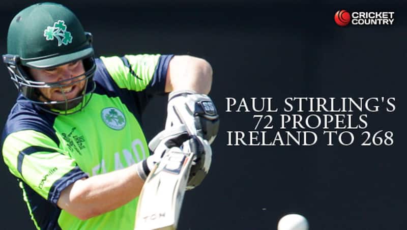 Paul Stirling (above) and Gary Wilson played an impressive knock of 72 and 65 respectively © Getty Images (File Photo)