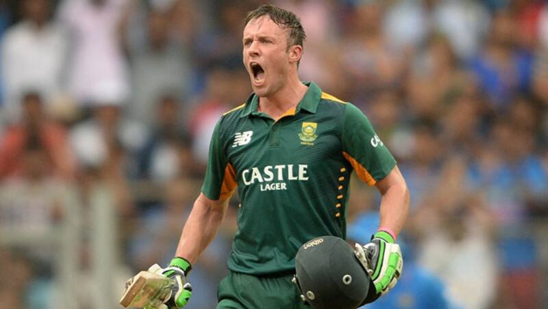 AB de Villiers smashed a 61-ball 119 to take the game away from India © AFP