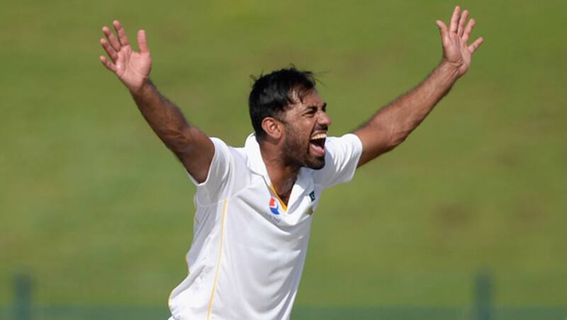 Wahab Riaz was the pick of the Pakistani bowlers with three wickets to his name &Acirc;&copy; AFP