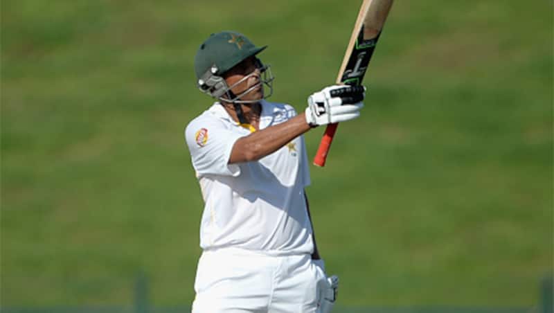 Younis Khan (above) became Pakistan's highest Test run-getter when he surpassed Javed Miandad's 23-year old record &copy; Getty Images
