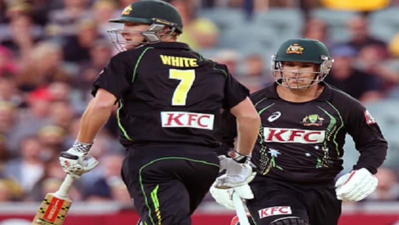 Cameron White and Aaron Finch &Acirc;&copy; Getty
