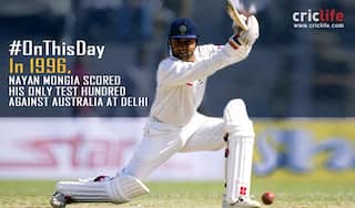Nayan Mongia makes a mark in the first ever Border-Gavaskar Trophy match