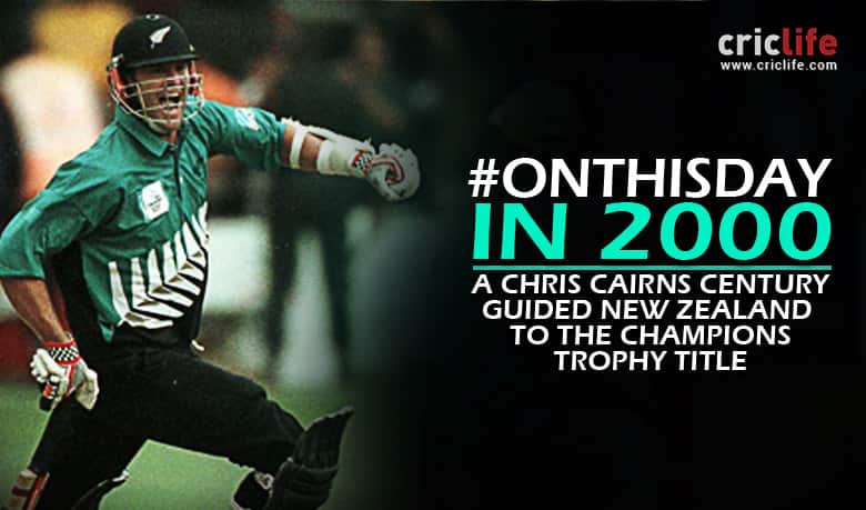 New Zealand win the ICC Knock-Out 2000