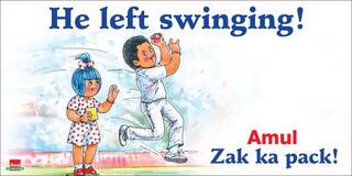 Amul’s new topical pays tribute to Zaheer Khan’s career