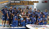 Mumbai Indians lifts their second Champions League Twenty20 trophy