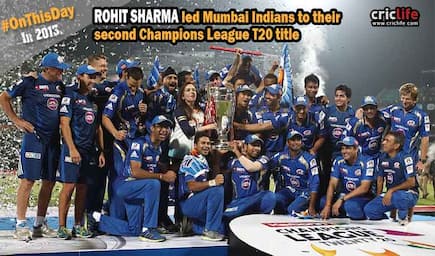 Mumbai Indians lifts their second Champions League Twenty20 trophy