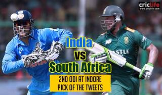 Pick of the tweets: India vs South Africa, 2nd ODI at Indore