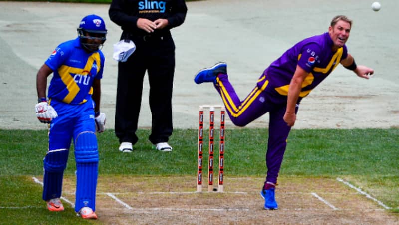 The Sachin's Blaster's lost the openeing game at the Citi Field in New York on Saturday as the Warne's Warriors beat them succesfully and convincingly &Acirc;&copy; AFP