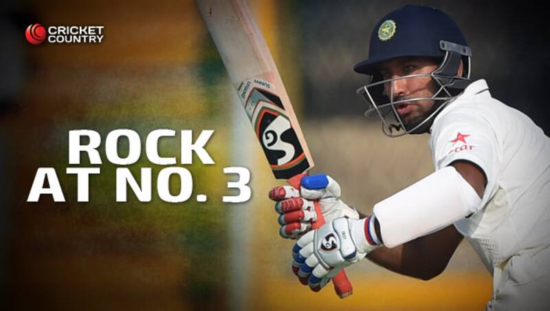 Cheteshwar Pujara was in prime form © AFP