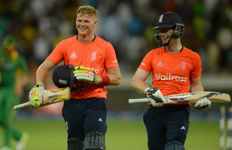 Sam Billings (Left) and Eoin Morgan were the stars with the bat for England in the previous match &Acirc;&copy; Getty Images