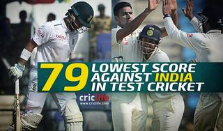 7 lowest Test innings total against India
