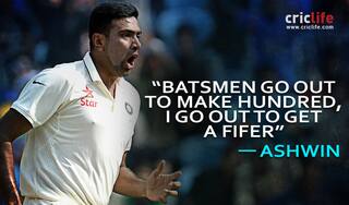 What Ravichandran Ashwin eyes when he walks out to bowl!