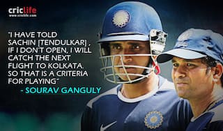 Sourav Ganguly desires to open the batting in All-Stars series; Sachin Tendulkar responds to that on Twitter